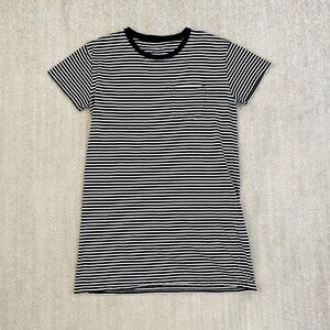 Everlane Cotton Striped Short Sleeve Tshirt Tee Shirt Dress L